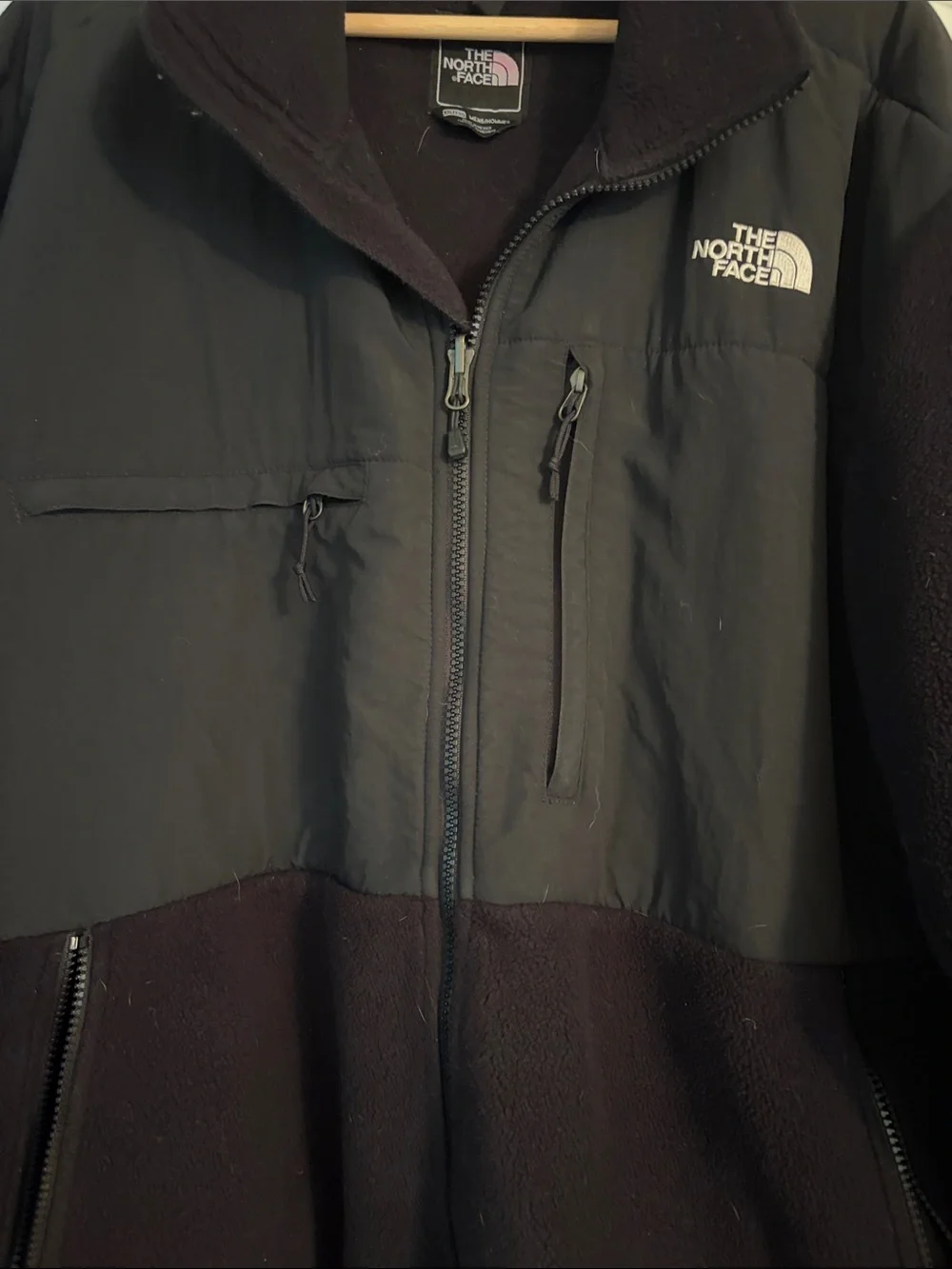 The North Face Men's Black Denali Fleece Jacket size XXL